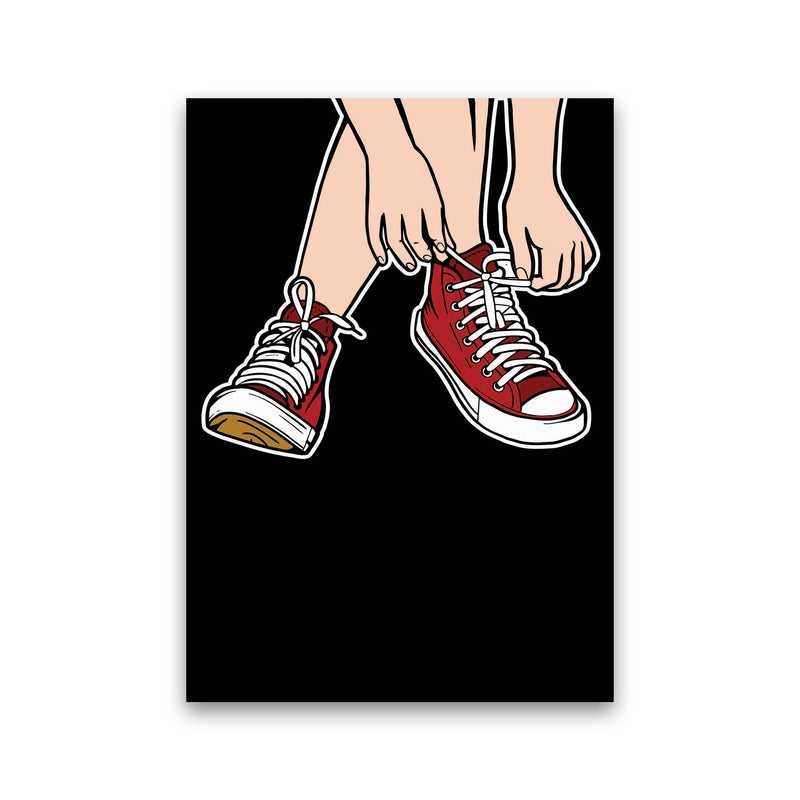 Tie Your Shoe Laces Art Print by Jason Stanley Print Only