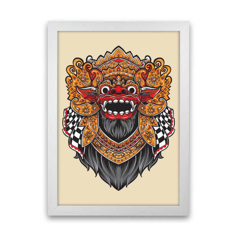 Balinese Mythology Art Print by Jason Stanley White Grain