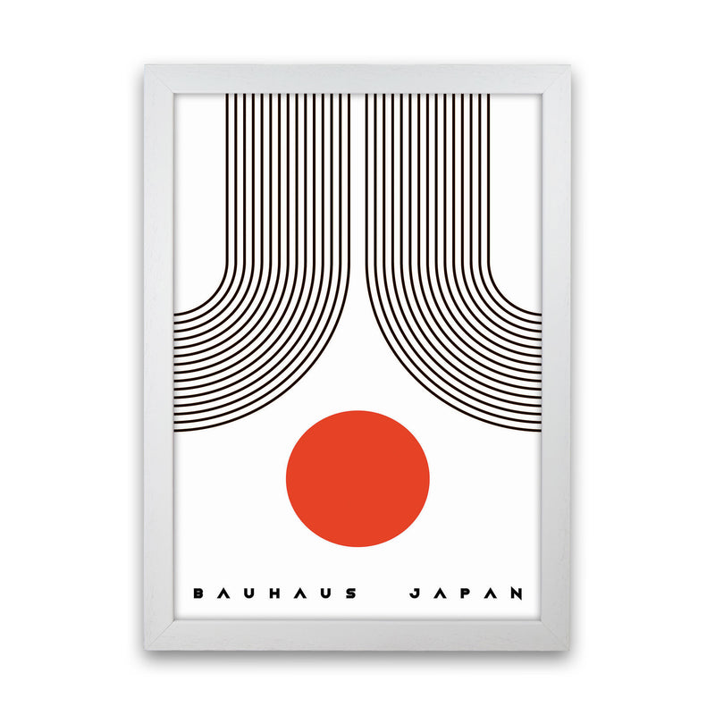 Bauhaus Japan Art Print by Jason Stanley White Grain