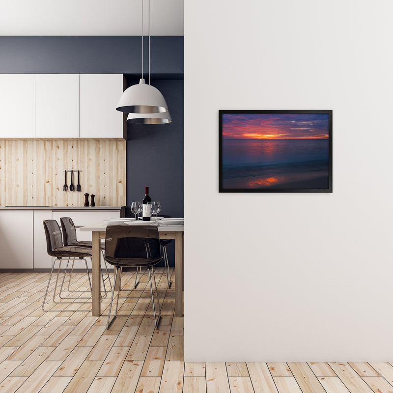 Monet Sunrise Art Print by Karsten Wrobel A2 White Frame