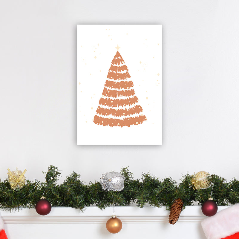 Winter wonderland Christmas Art Print by Kookiepixel A3 Black Frame