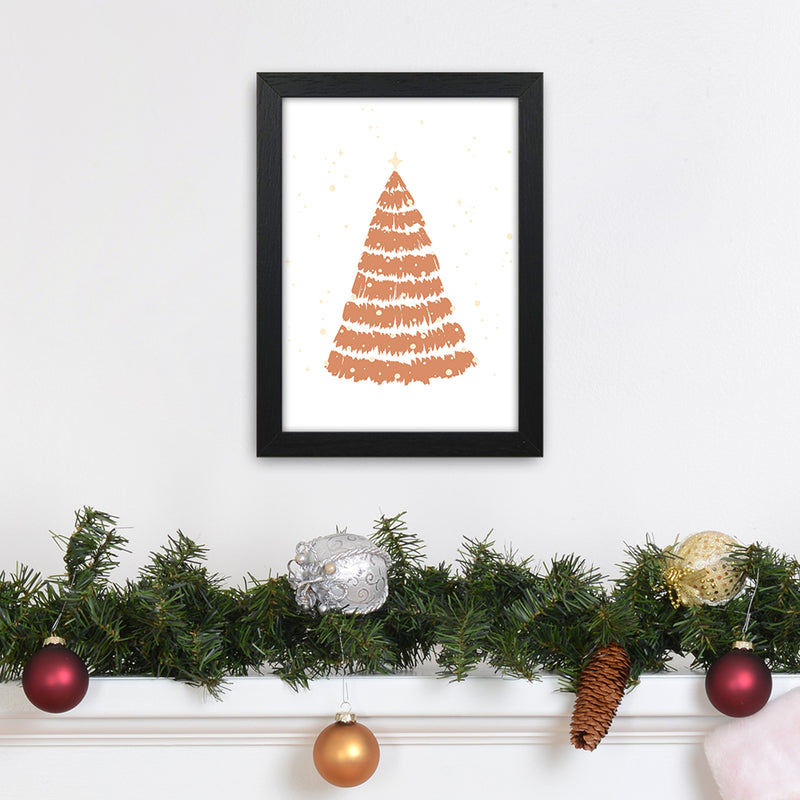 Winter wonderland Christmas Art Print by Kookiepixel A4 White Frame
