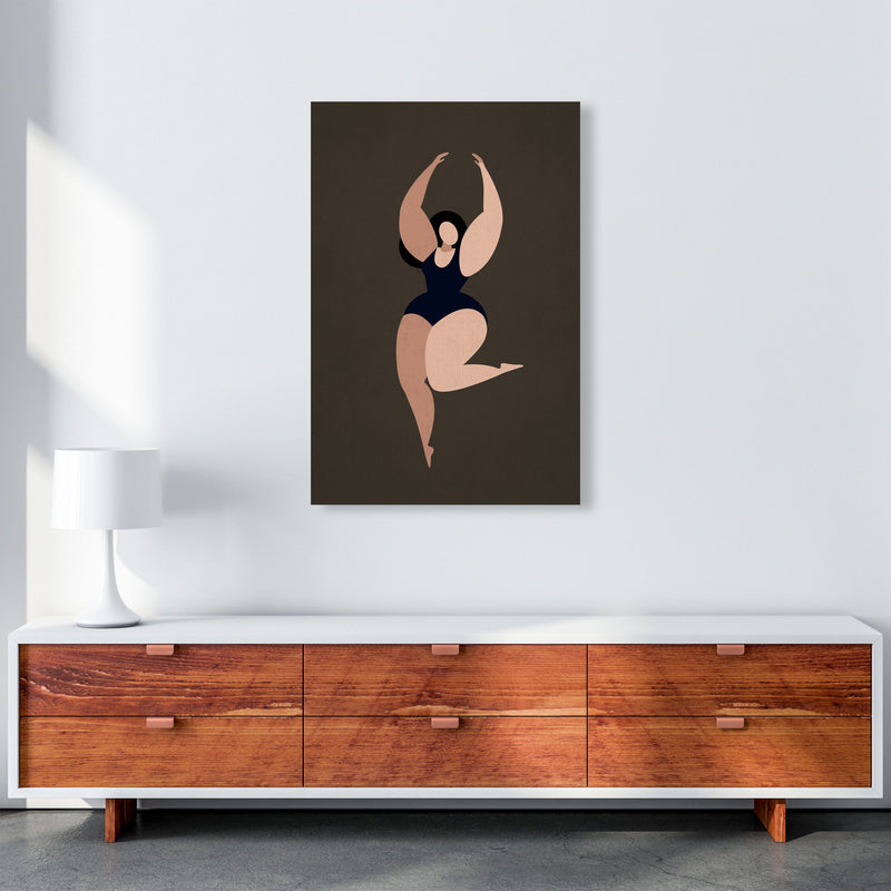 Prima Ballerina Y Art Print by Kubistika A1 Canvas