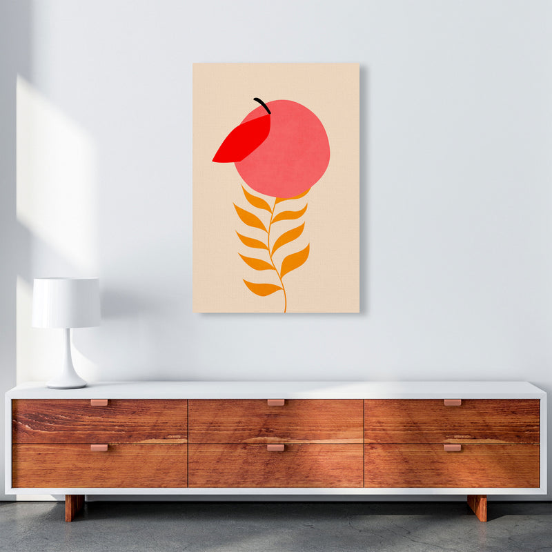 Little Peach Art Print by Kubistika A1 Canvas
