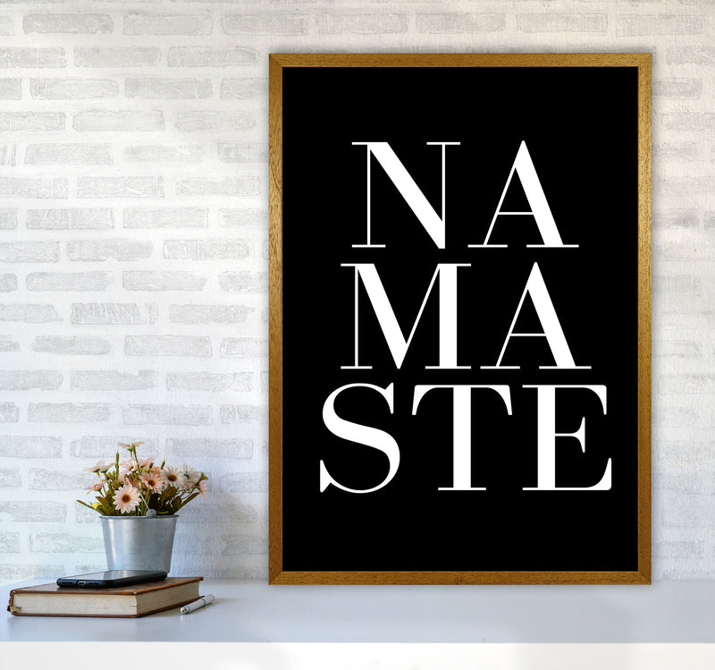 Namaste Quote Art Print by Kubistika A1 Print Only