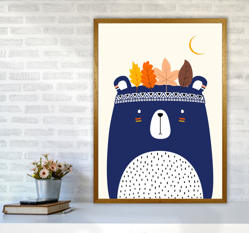Little Cute Bear Nursery Art Print by Kubisitika A1 Print Only