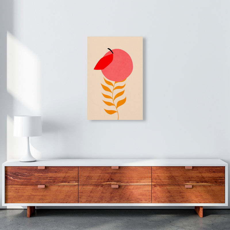 Little Peach Art Print by Kubistika A2 Canvas