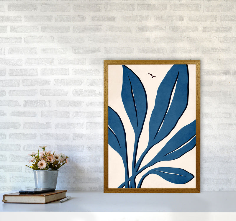 Ophelia - bleu Art Print by Kubistika A2 Print Only