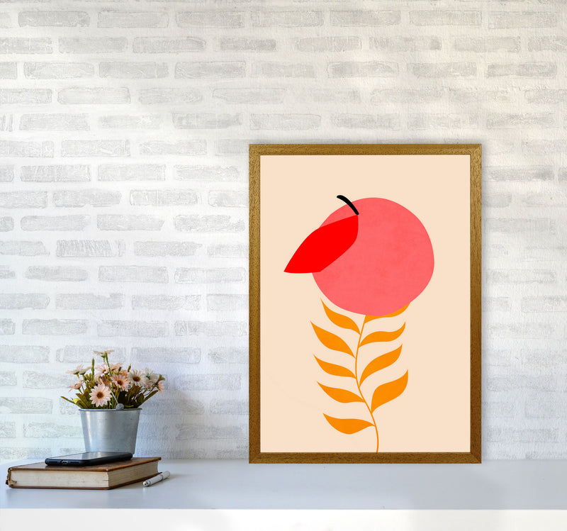 Little Peach Art Print by Kubistika A2 Print Only