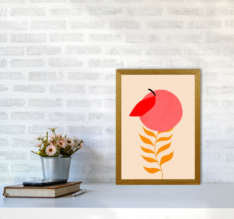 Little Peach Art Print by Kubistika A3 Print Only