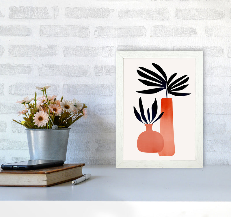 Fairytale Plants - 4 Art Print by Kubistika A4 Oak Frame