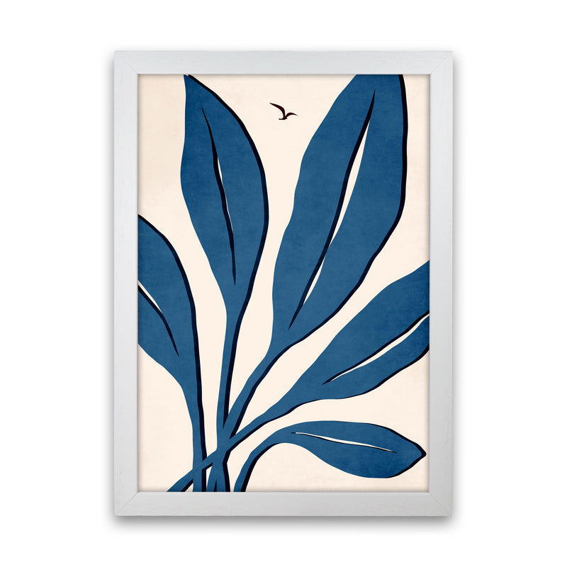 Ophelia - bleu Art Print by Kubistika White Grain