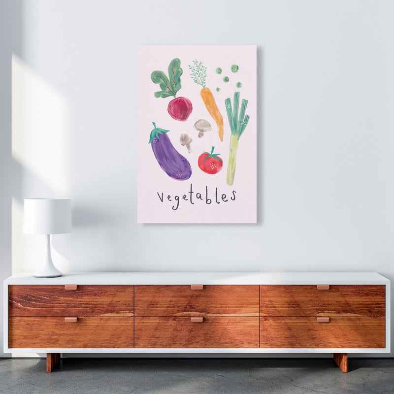 Vegetables  Art Print by Laura Irwin A1 Canvas