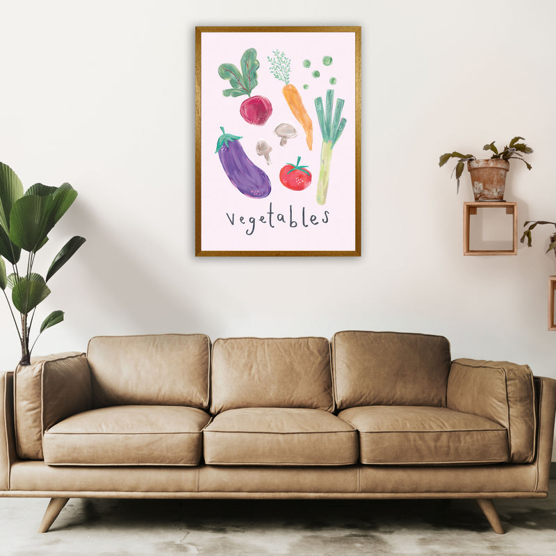 Vegetables  Art Print by Laura Irwin A1 Print Only
