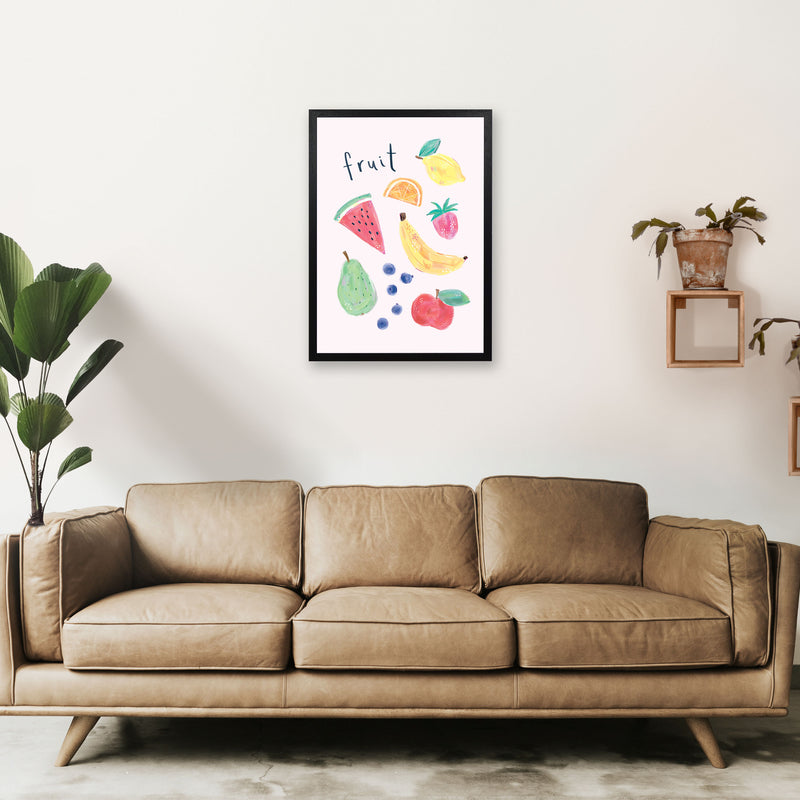 Fruit  Art Print by Laura Irwin A2 White Frame