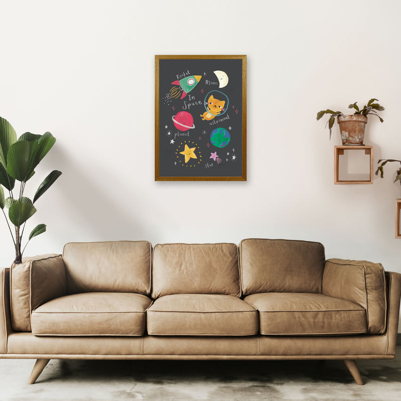 Space  Art Print by Laura Irwin A2 Print Only