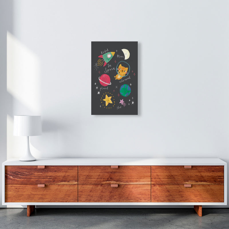 Space  Art Print by Laura Irwin A3 Canvas
