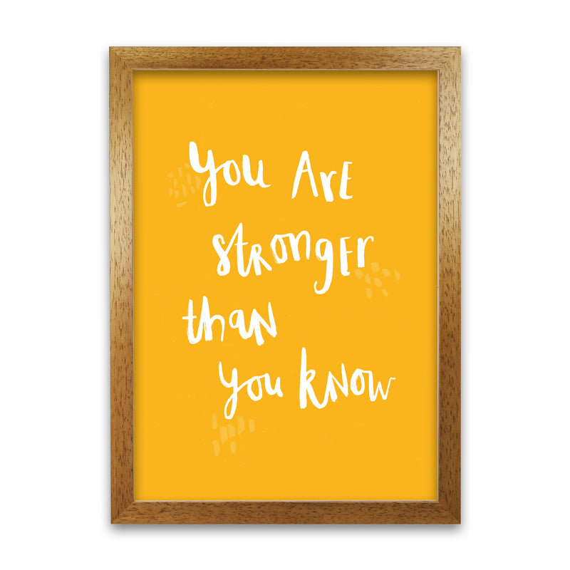 Laura Irwin You Are Stronger Than You Know A1 Print Only with White Mount