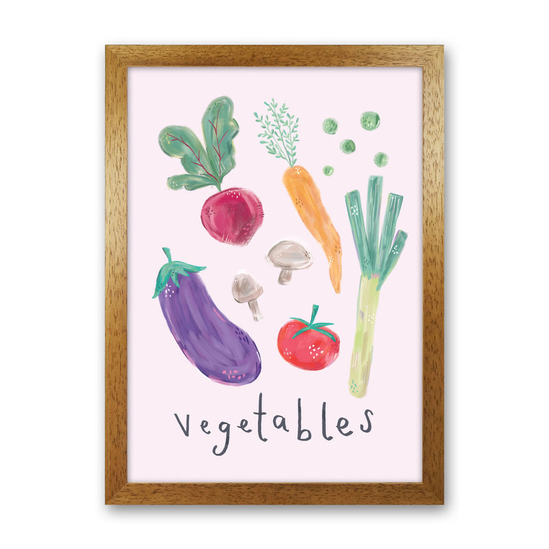 Vegetables  Art Print by Laura Irwin Oak Grain