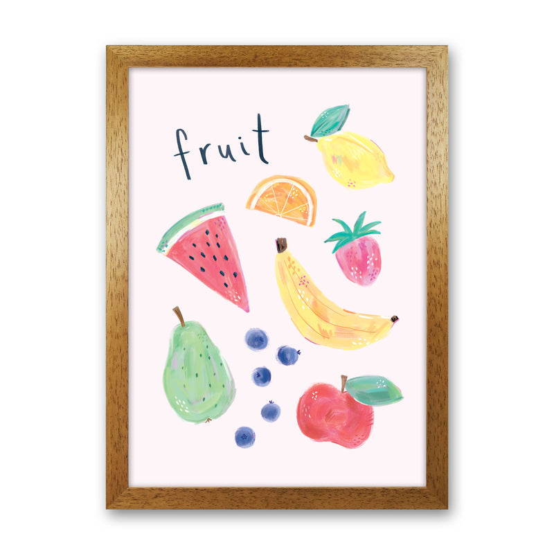 Fruit  Art Print by Laura Irwin Oak Grain