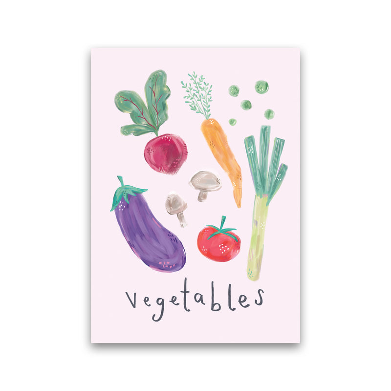 Vegetables  Art Print by Laura Irwin Print Only