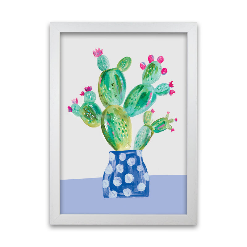 Laura Irwin Prickly Pear A1 Oak with White Mount