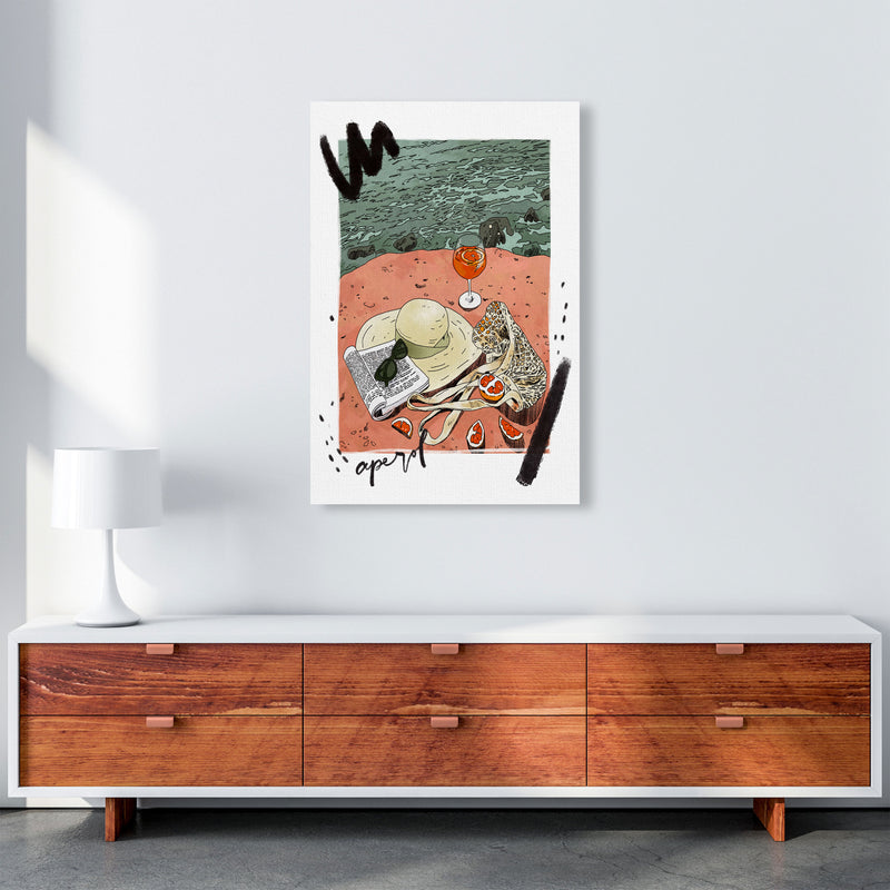 Aperol Art Print by Lucy Michelle A1 Canvas