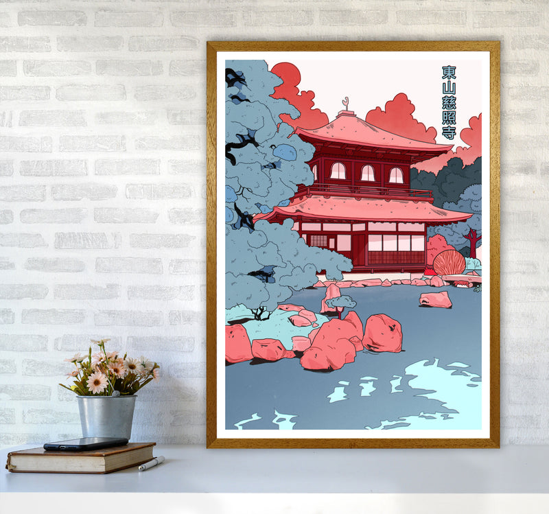 Ginkakuji Art Print by Lucy Michelle A1 Print Only