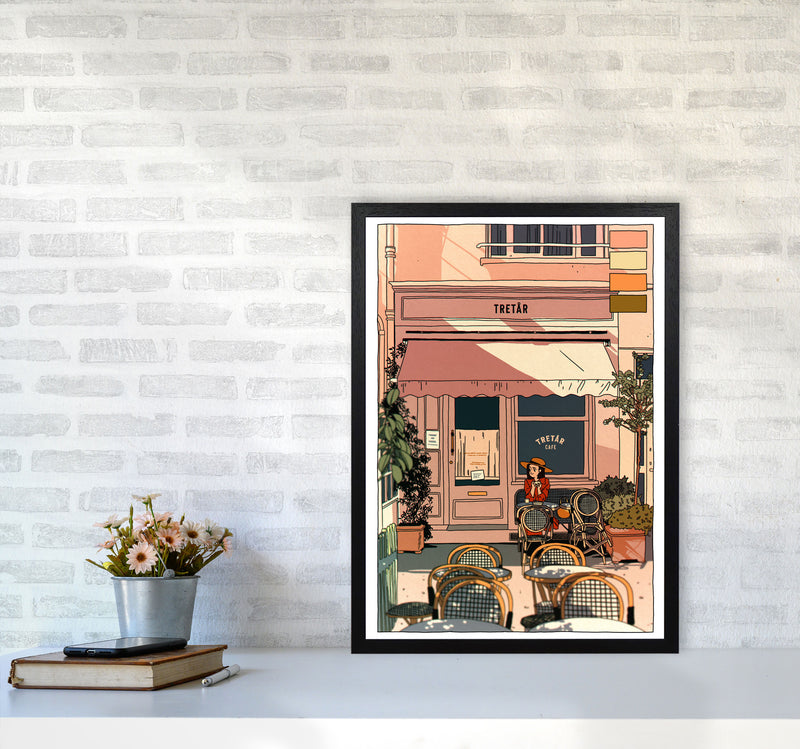 Tretar Art Print by Lucy Michelle A2 White Frame