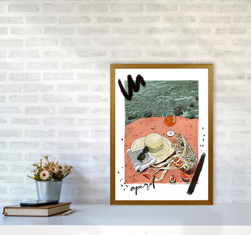 Aperol Art Print by Lucy Michelle A2 Print Only