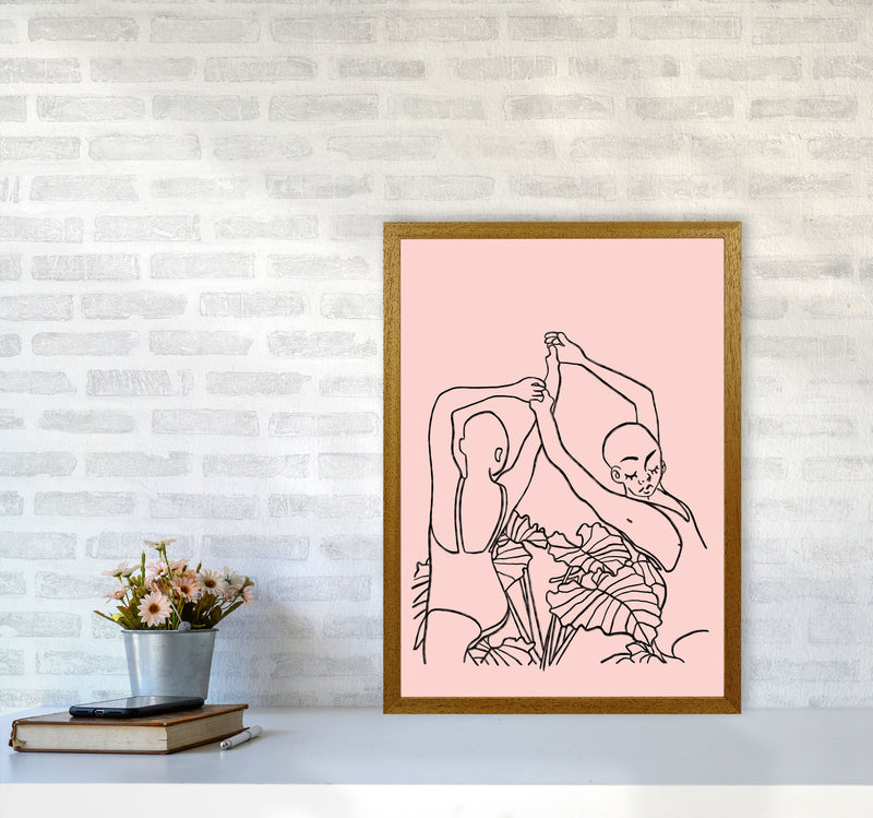 The Dancers Art Print by Lucy Michelle A2 Print Only