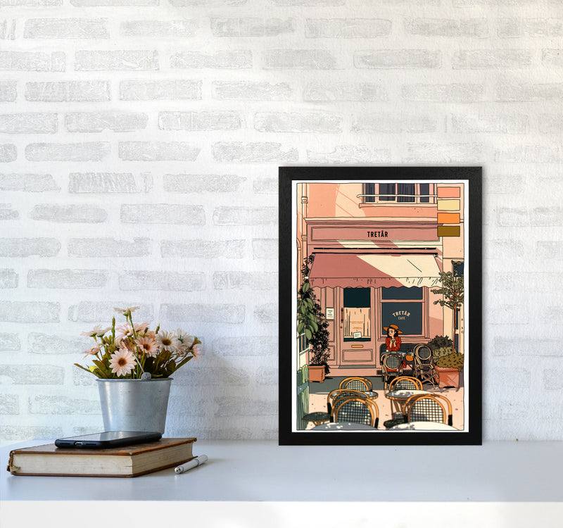 Tretar Art Print by Lucy Michelle A3 White Frame