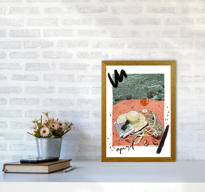 Aperol Art Print by Lucy Michelle A3 Print Only