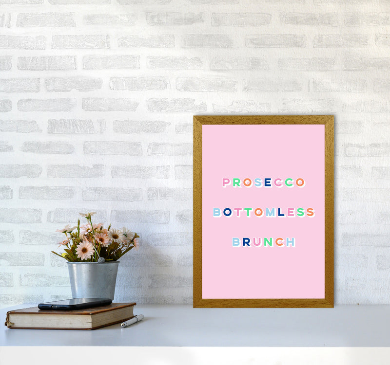 Prosecco Bottomless Brunch Art Print by Lucy Michelle A3 Print Only