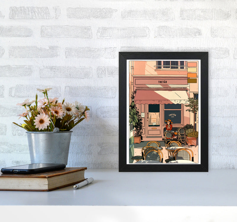Tretar Art Print by Lucy Michelle A4 White Frame