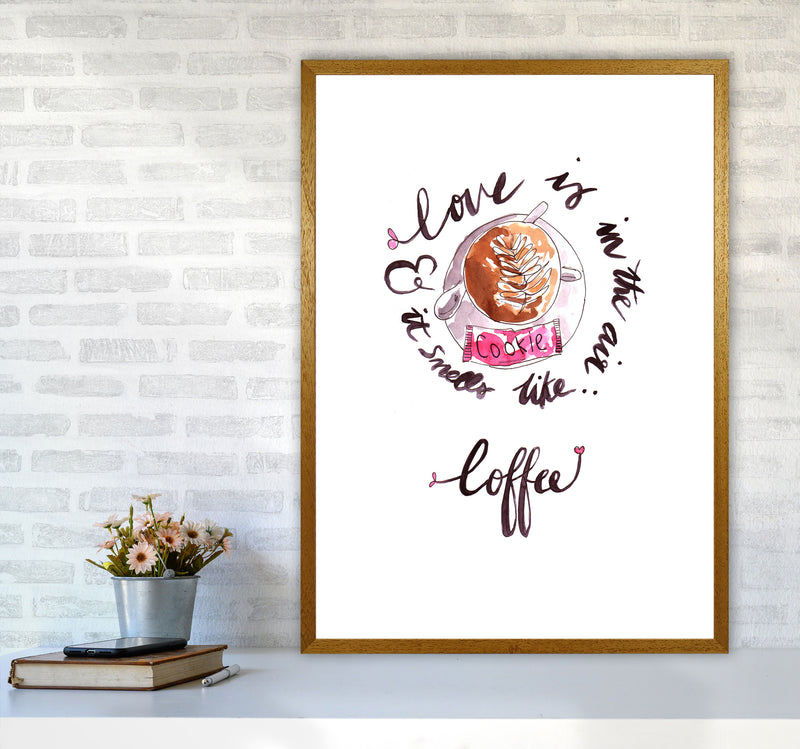 Smells Like Coffee, Kitchen Food & Drink Art Prints A1 Print Only