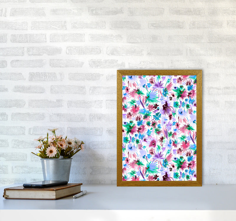 Abstract Jungle Colors Abstract Art Print by Ninola Design A3 Print Only