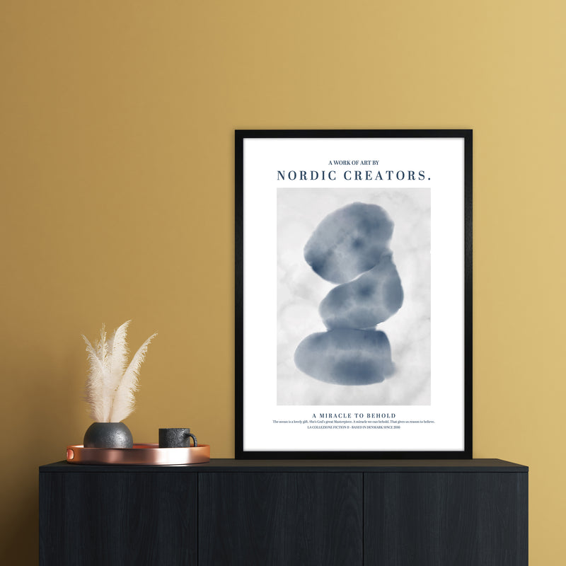 A Miracle To Behold Modern Contemporary Art Print by Nordic Creators A1 White Frame