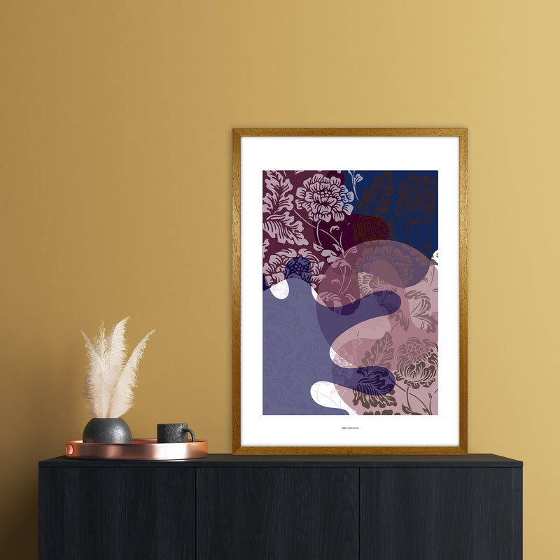 PJ-836-17 Flower Abstract Art Print by Nordic Creators A1 Print Only