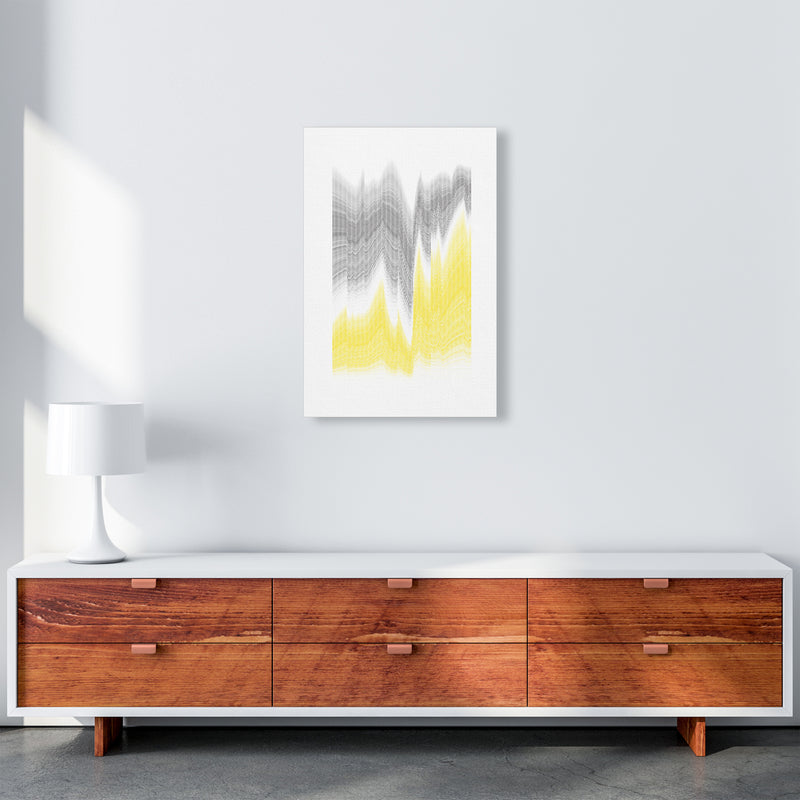 Waves in the deep Abstract Art Print by Nordic Creators A2 Canvas