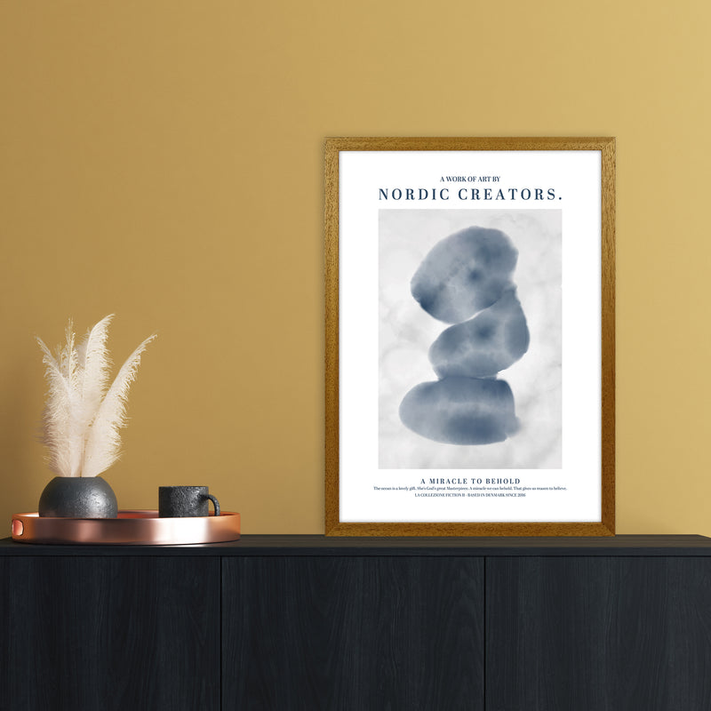 A Miracle To Behold Modern Contemporary Art Print by Nordic Creators A2 Print Only