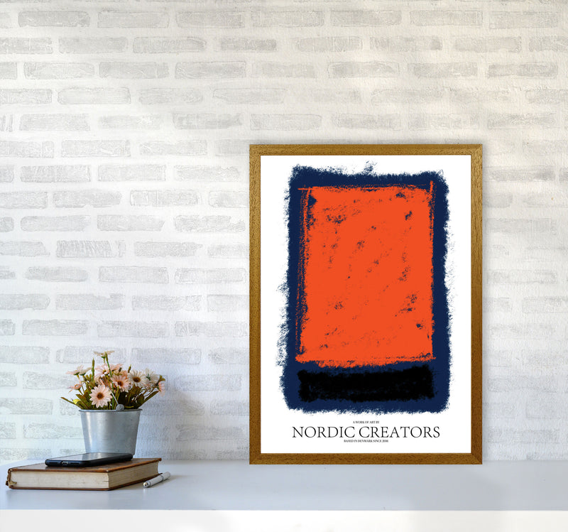 Abstract 4 Modern Contemporary Art Print by Nordic Creators A2 Print Only