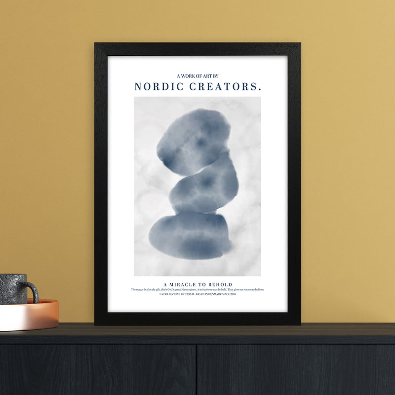 A Miracle To Behold Modern Contemporary Art Print by Nordic Creators A3 White Frame