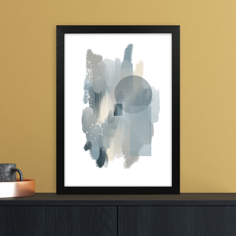 Color painting Abstract Art Print by Nordic Creators A3 White Frame