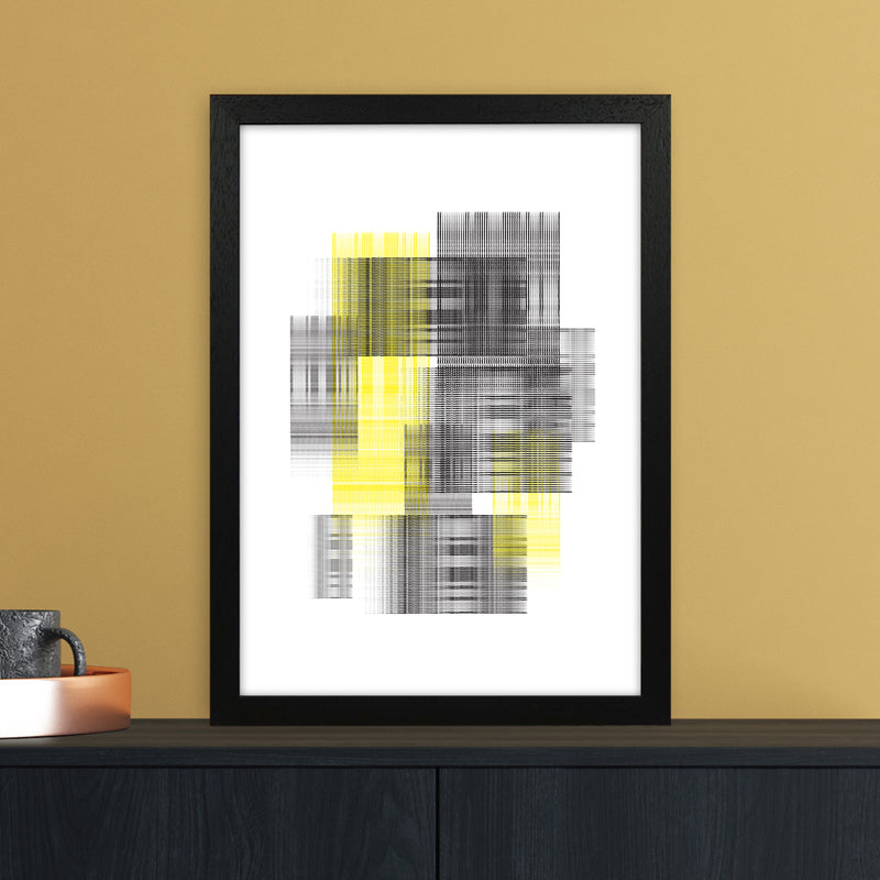 Splash 2 Abstract Art Print by Nordic Creators A3 White Frame