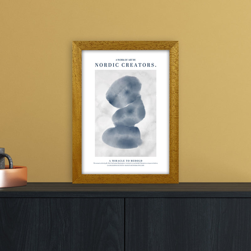 A Miracle To Behold Modern Contemporary Art Print by Nordic Creators A4 Print Only