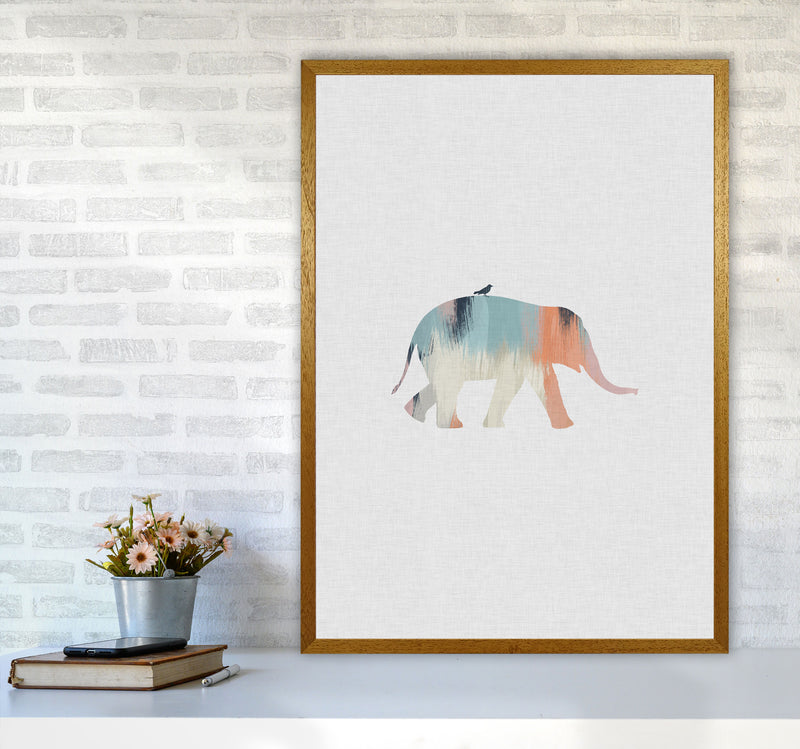 Pastel Elephant Print By Orara Studio Animal Art Print A1 Print Only