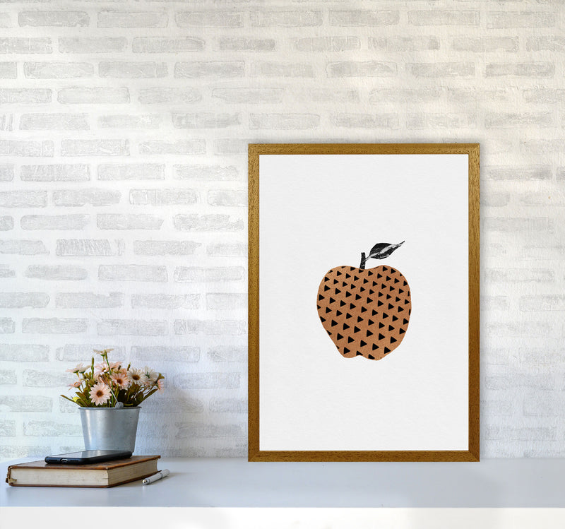 Apple Fruit Illustration Print By Orara Studio, Framed Kitchen Wall Art A2 Print Only