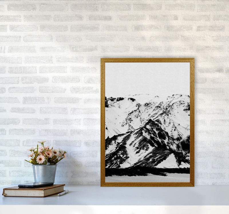 Minimalist Mountains Print By Orara Studio, Framed Botanical & Nature Art Print A2 Print Only
