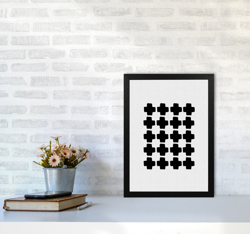 Black And White Abstract III Print By Orara Studio A3 White Frame